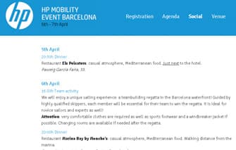 hp mobility event